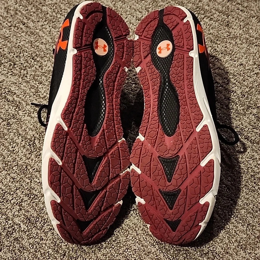 NWOT Under Armour Hovr Phantom 2 intelliknit speed form size 10 maroon/black - Picture 6 of 8